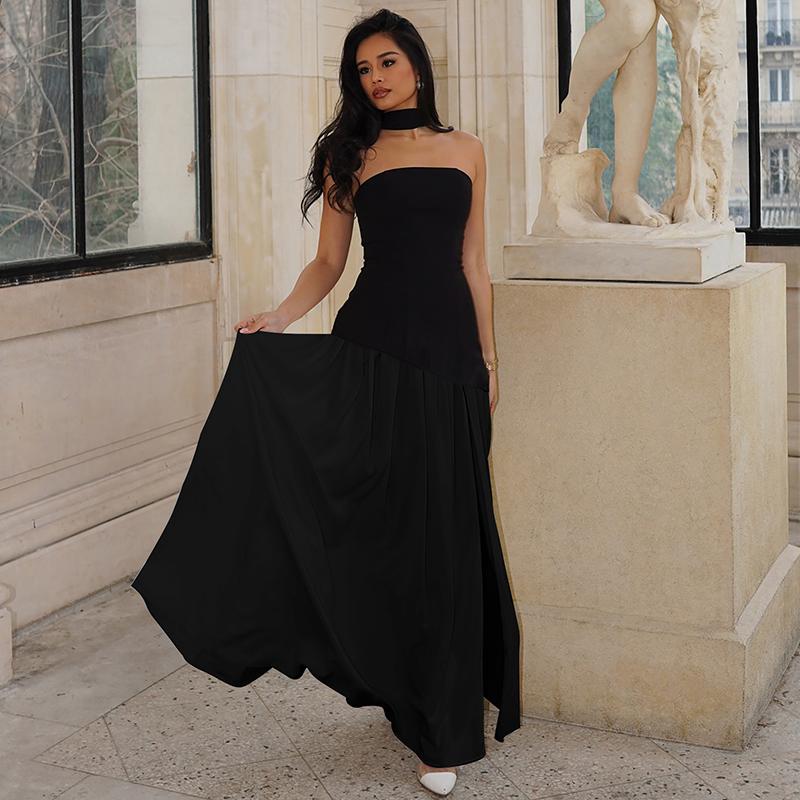 Louisa - Elegant Sleeveless Bodycon Maxi Party Dress