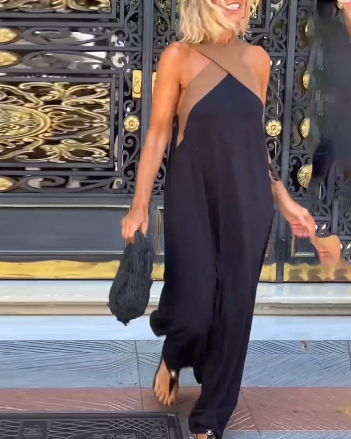 Sylvia - Cross Neck Elegance Dress