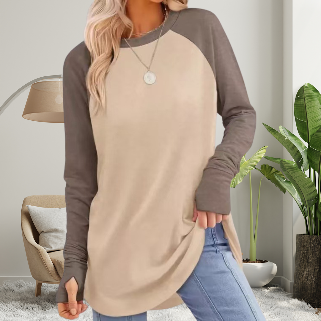 STELLAN™ - Casual Long Sleeve Thumb Hole Top