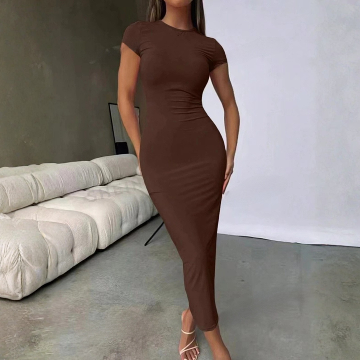 Ingrid - Casual Slim Fit Summer Maxi Dress