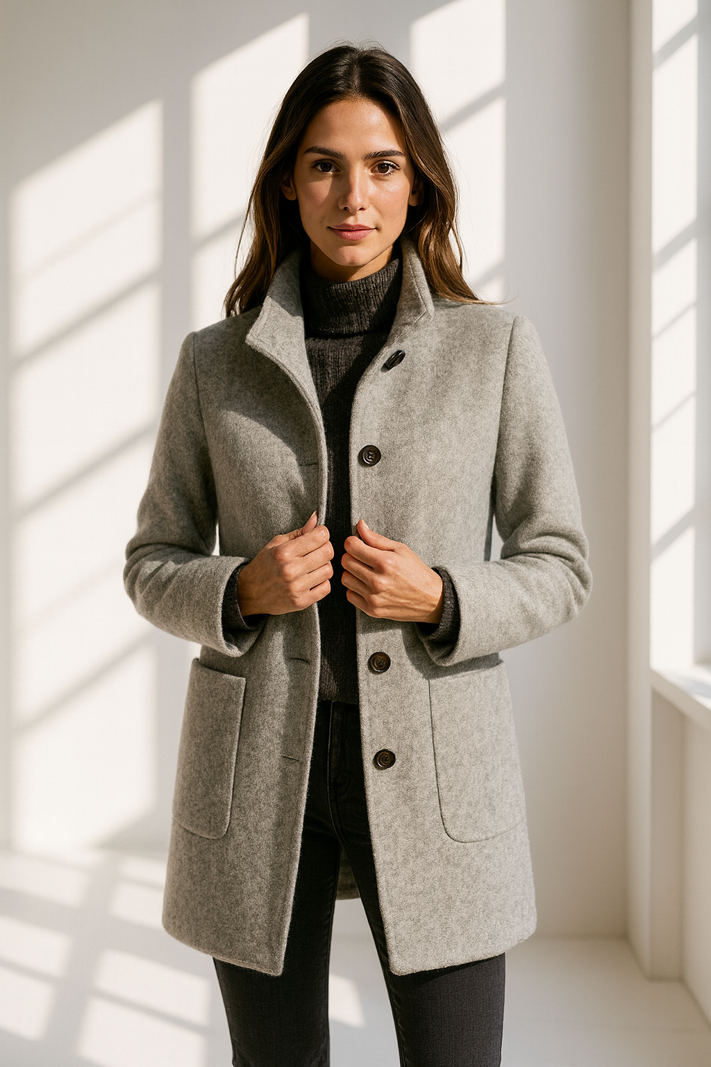 Rica | Warm High-Collar Coat