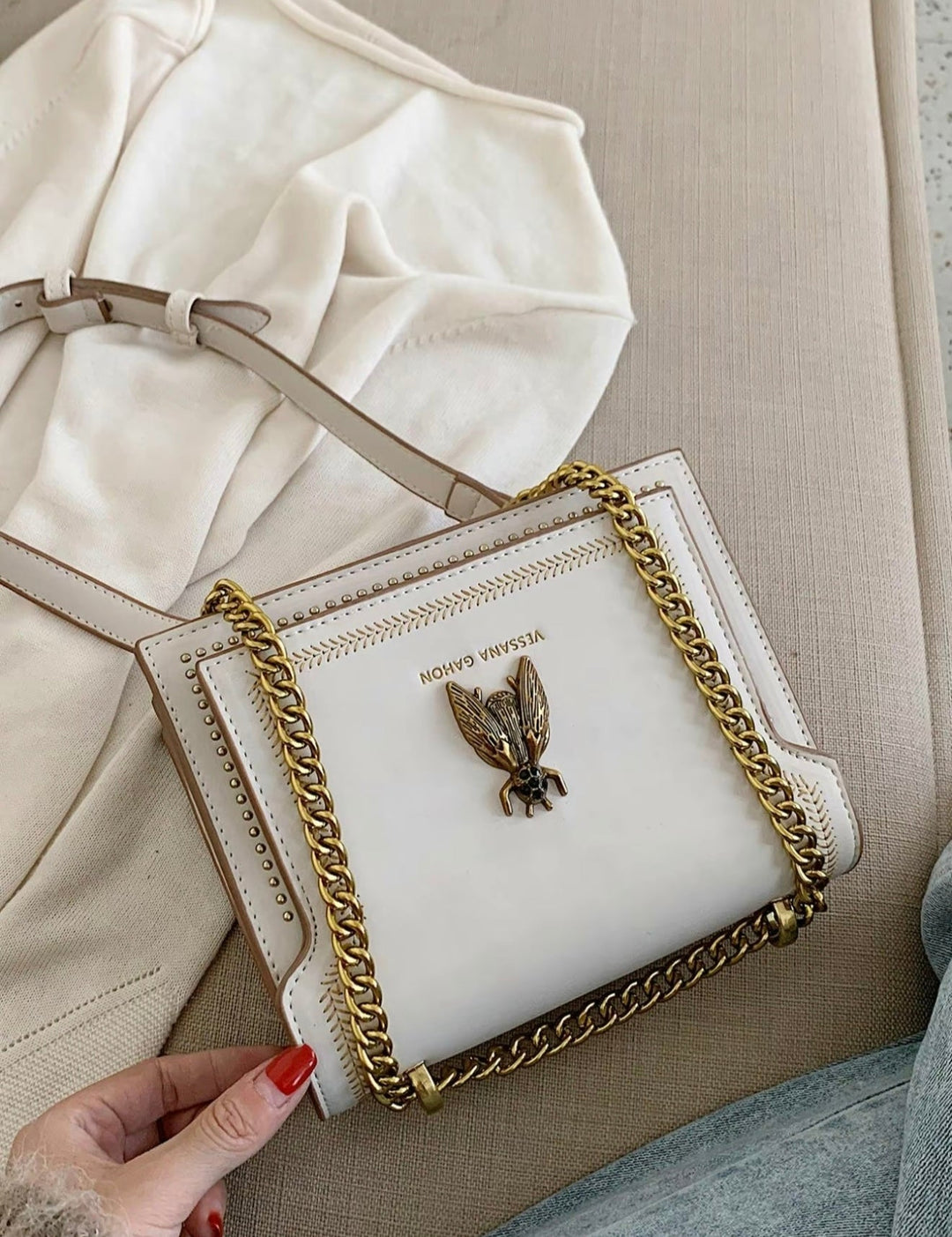 SIMONE™ - Timeless Luxury Chain Bag