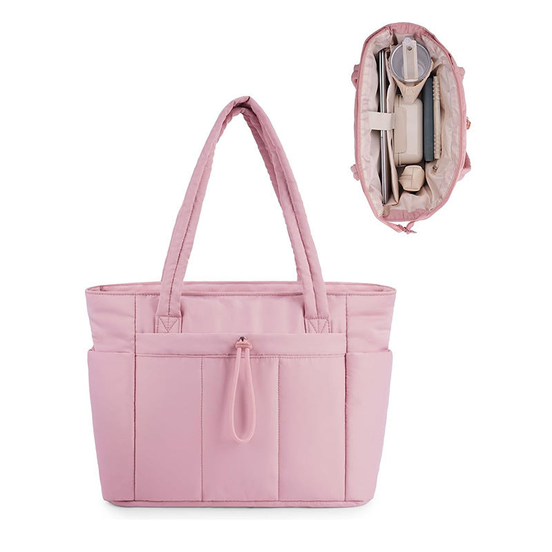 Chelsea - Stylish Insulated Tote Bag with Cup Holder & Laptop Compartment for Travel & Work