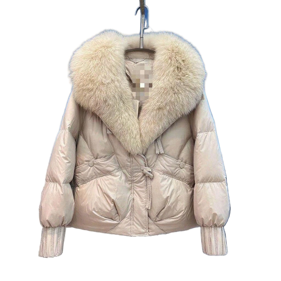 ELIZA™ - Winter Short Fur Collar  Jacket