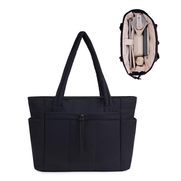 Chelsea - Stylish Insulated Tote Bag with Cup Holder & Laptop Compartment for Travel & Work