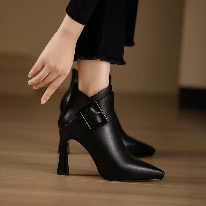 Camille Ankle Buckle Boot