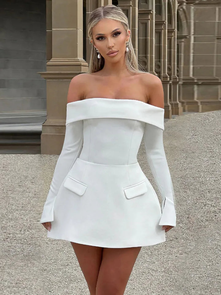 Antonia - Sophisticated Skater Dress