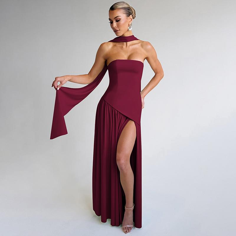 Louisa - Elegant Sleeveless Bodycon Maxi Party Dress