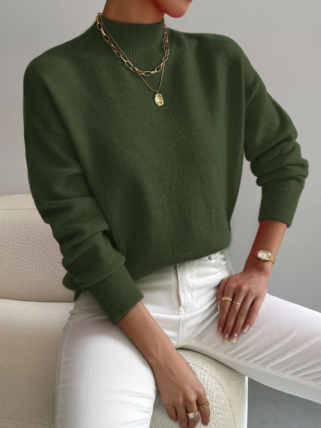 Mairiame | Comfortable Turtleneck Sweater